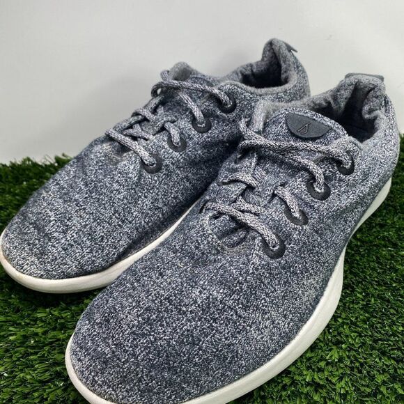 Allbirds Wool Runner Mizzle Mens Sz 11 Shoes Gray Sneakers Casual All Birds - Picture 1 of 9